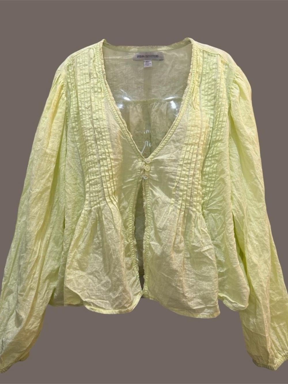 Urban Outfitters Lightweight Green Cardigan top.